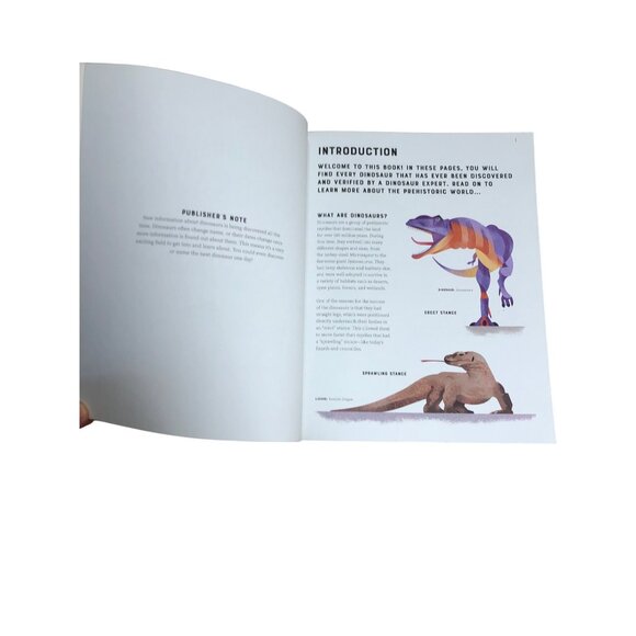 Dictionary Of Dinosaurs: Illustrated A To Z Guide Of Over 200 Dinosaurs Homescho - Picture 4 of 7